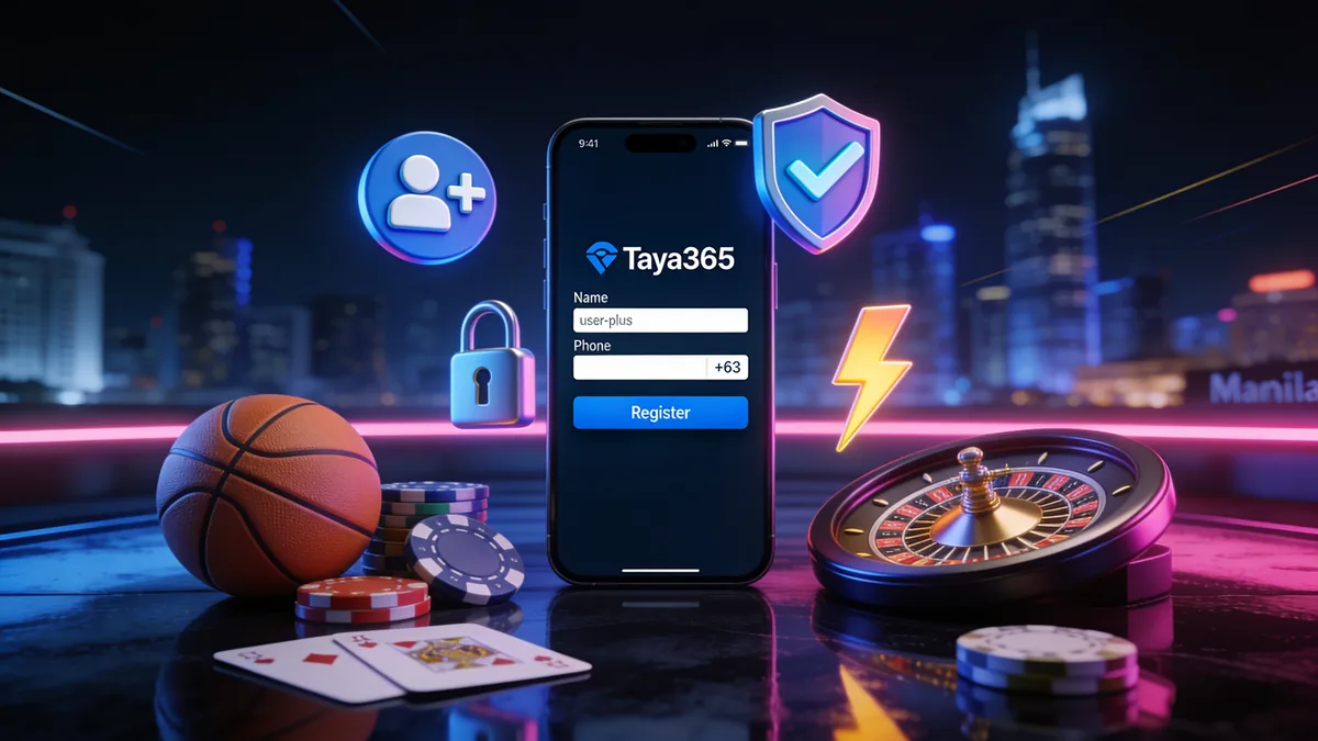 taya365 bet in the Philippines — How to Complete Registration at Taya365