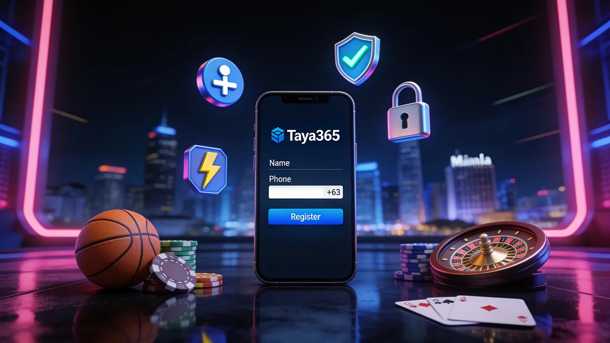 How to Register on Taya365 Bet: taya365 bet guide for players in the Philippines